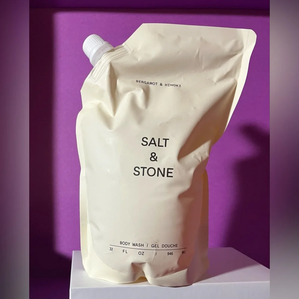 Salt & Stone - Cream Body Wash Refill — Hydrating Cream Formula